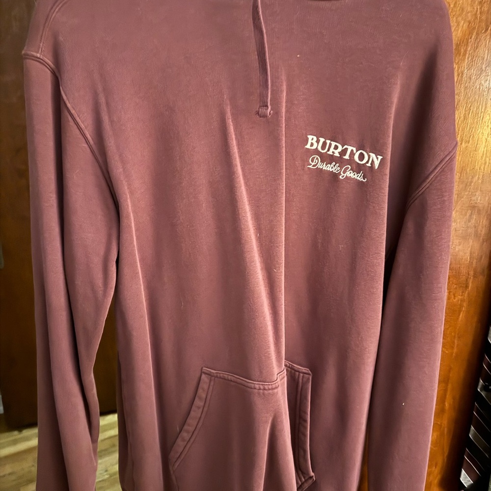 Burton Red Pull Over Sweater